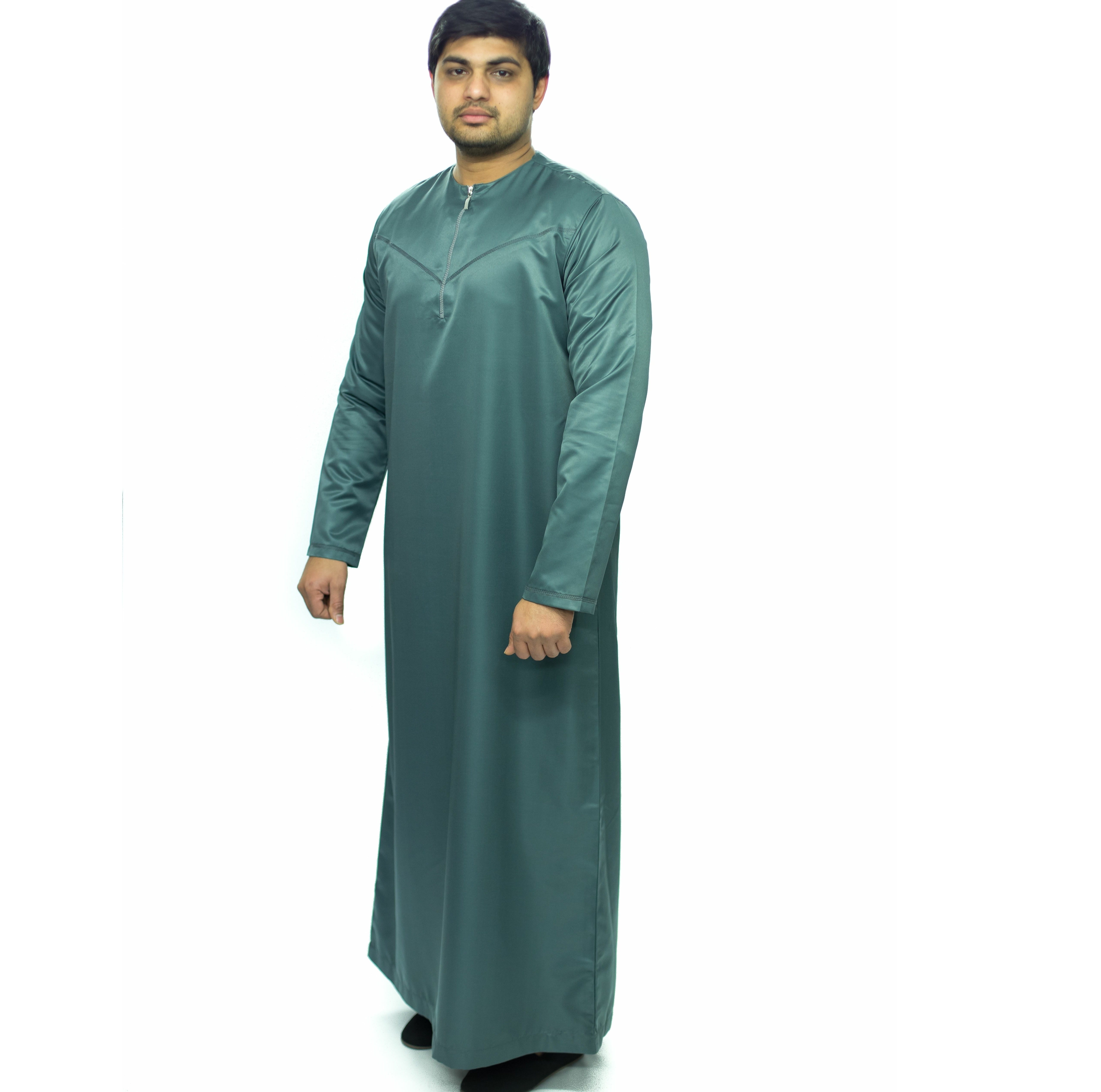 breathable Custom moroccan thobe for men wholesale kaftan thobes for muslim men 2023 premium Fashion