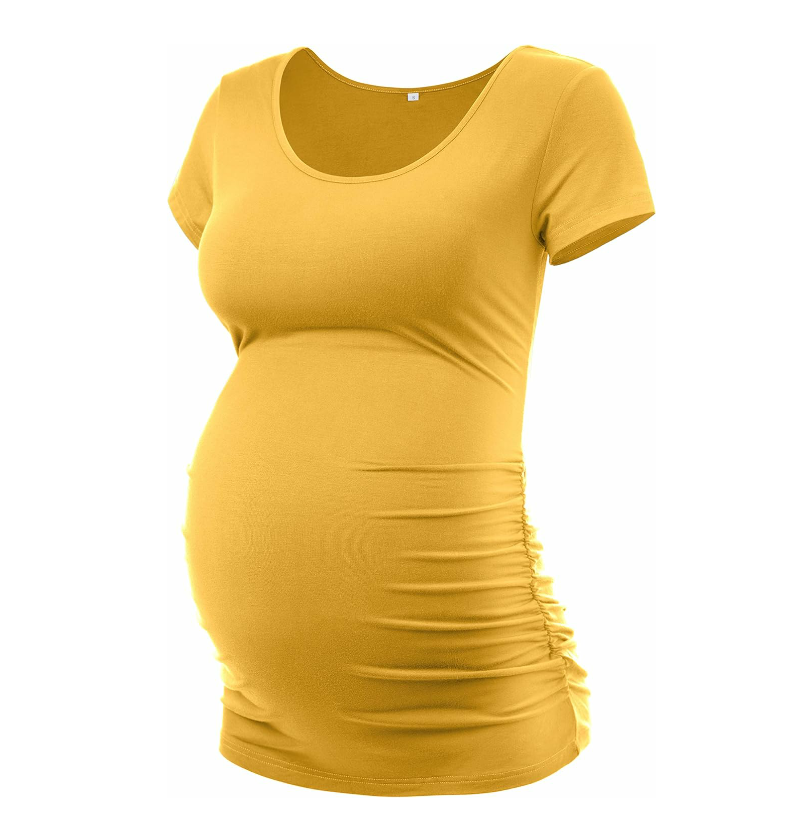 custom wholesale high organic cotton custom breathable short sleeve maternity pregnancy women T Shirts