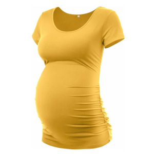 custom wholesale high organic cotton custom breathable short sleeve maternity pregnancy women T Shirts