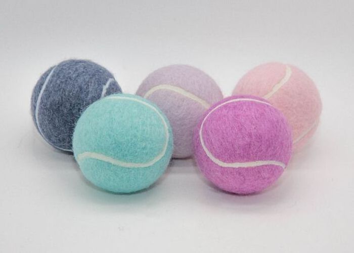 breathable 2023 High Quality Pressurized Training Cricket Tennis Padel Ball pink color Best Quality Cricket Tennis Balls