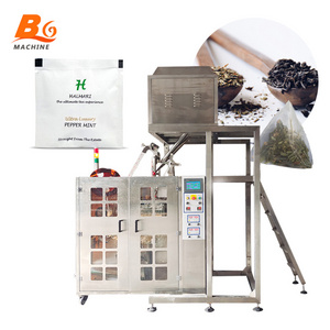 BG Fully Automatic Nylon PLA Triangle Pyramid Tea Bag Packing Machine for 2g 5g