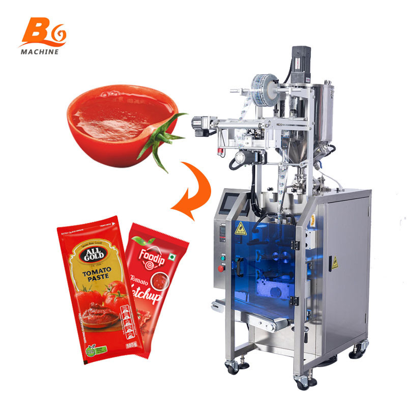 BG-100YS Paste Ketchup Mayonnaise Tomato Sauce Sachet Packing Packaging Machine