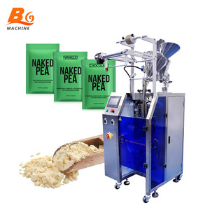 BG Automatic HIgh Accuracy 60g Egg White Protein Powder Back Sealing Sachet Packing Machine With Date Printer