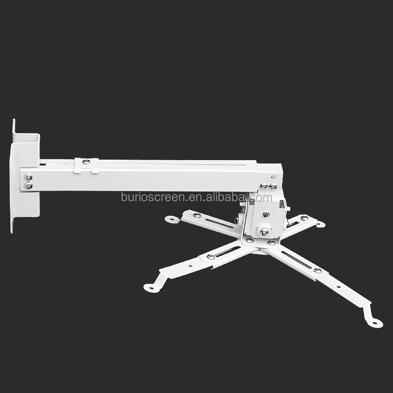 universal lcd projector mount ceiling accessory hanger drop with adjustable extension pole and arm truss clamp