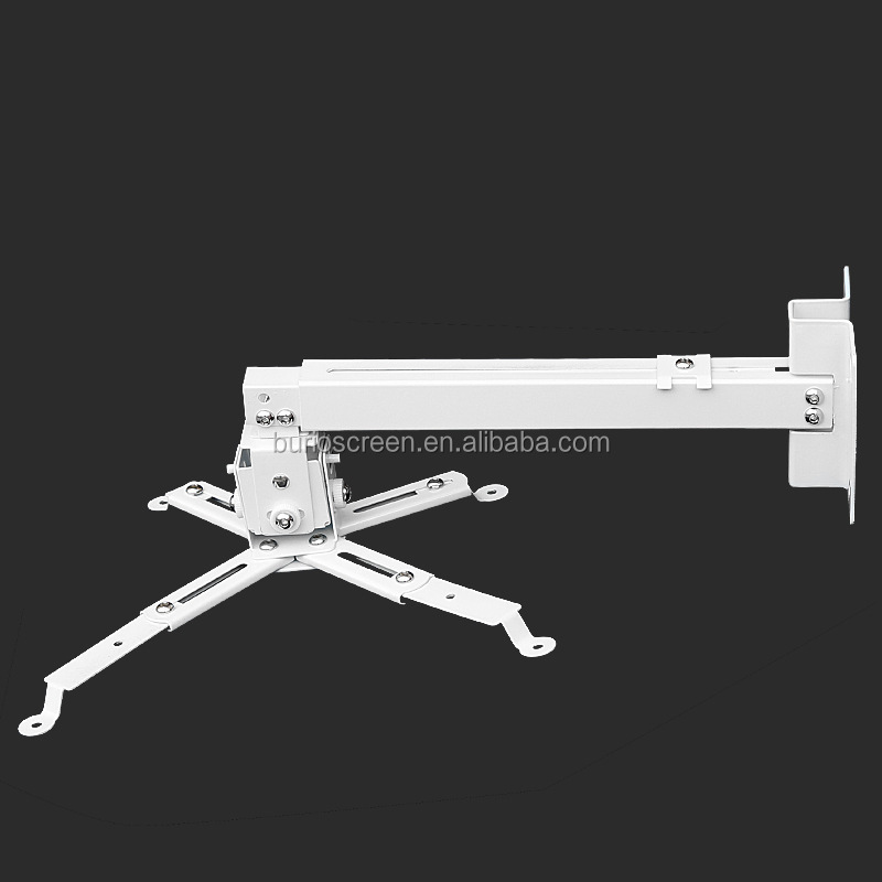 universal lcd projector mount ceiling accessory hanger drop with adjustable extension pole and arm truss clamp