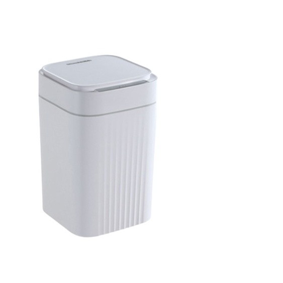 High Quality Round Design Automatic Rechargeable Touchless Sensor Trash Can Smart Dustbin Waste Bins