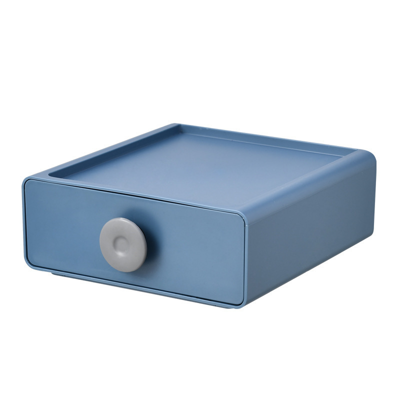 Desk Portable Plastic Storage Drawer Mini Desktop Sliding Drawer Small Size Tabletop Plastic Storage Drawers