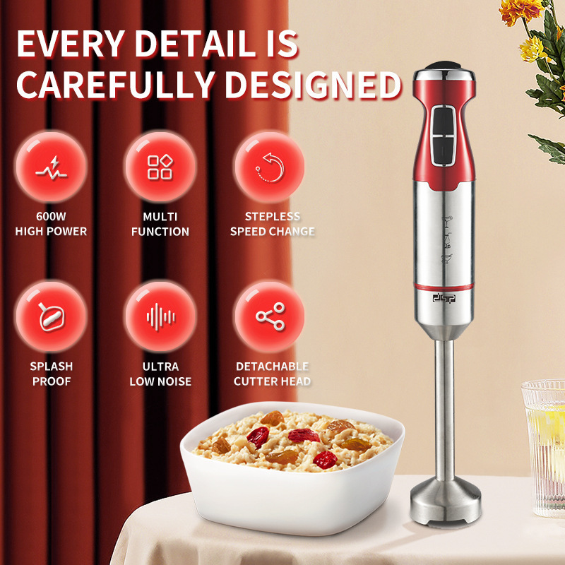 New Heavy Duty Hand Blender Electric Chopper Vegetable Variable Speed Stick Blender Vegetable Food Processor Immersion Blender