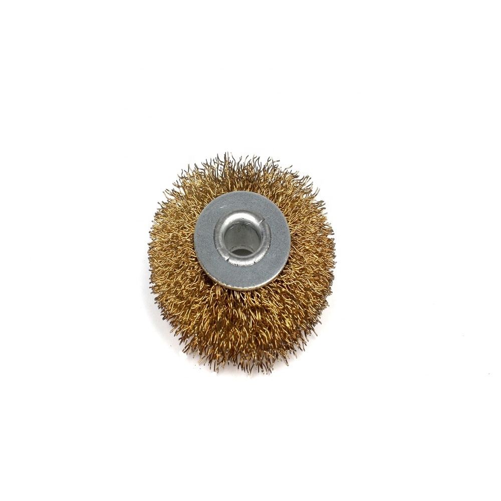 industrial steel brass wire wheel brushes polishing or cleaning brushes tools