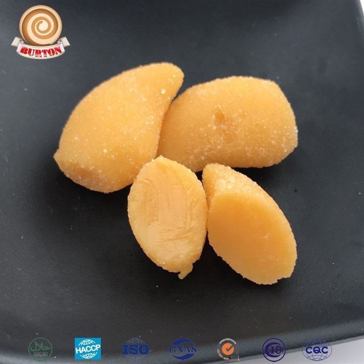 Individual packed mango shaped starch sweet jelly soft gummy candy