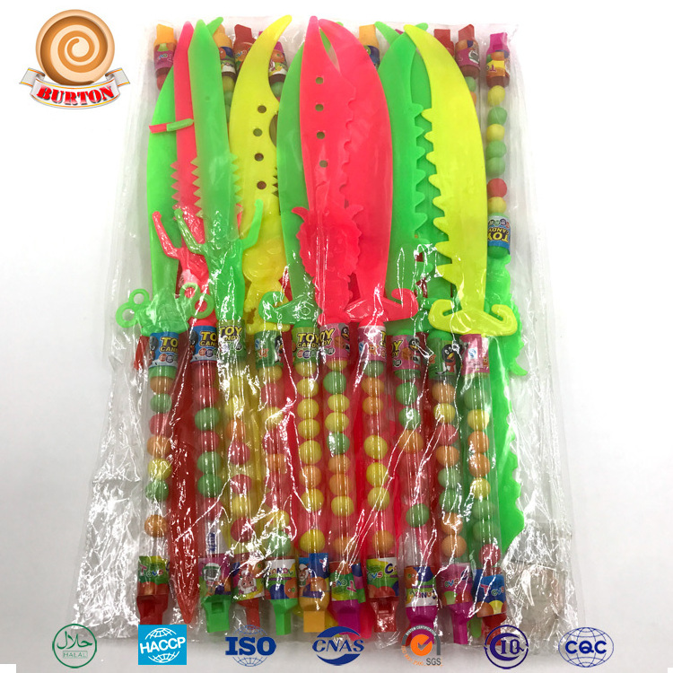 Plastic Knife Sword Toy with candy