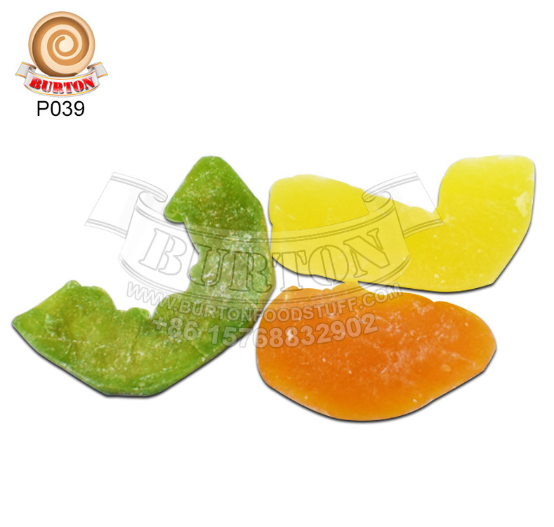 Hot selling bagged halal sweet flavor natural dried fruit dried papaya