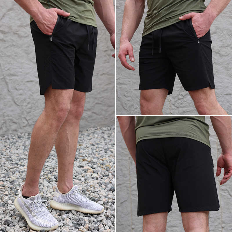 Men Gym Shorts Nylon Quick Dry bermuda Shorts Blank Custom Logo Sportswear Workout Jogger running Shorts For Men