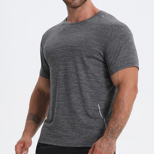 90 Polyester 10 Spandex T Shirts Wholesale Bodybuilding Gym Workout Shirts Men Outdoor Activewear T Shirt