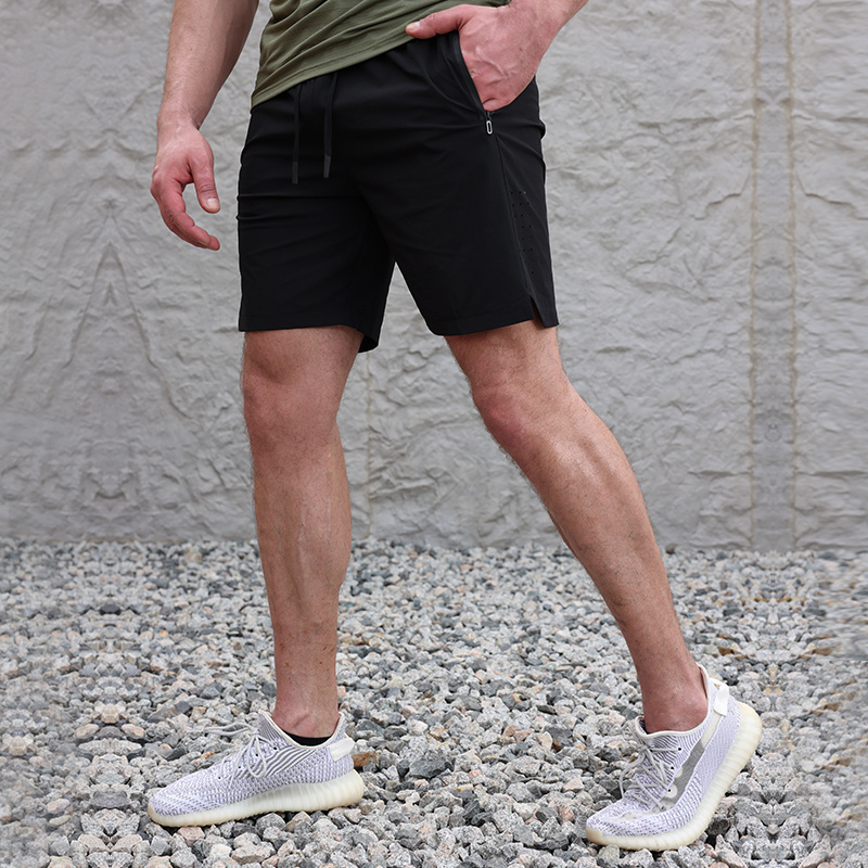 Men Gym Shorts Nylon Quick Dry bermuda Shorts Blank Custom Logo Sportswear Workout Jogger running Shorts For Men