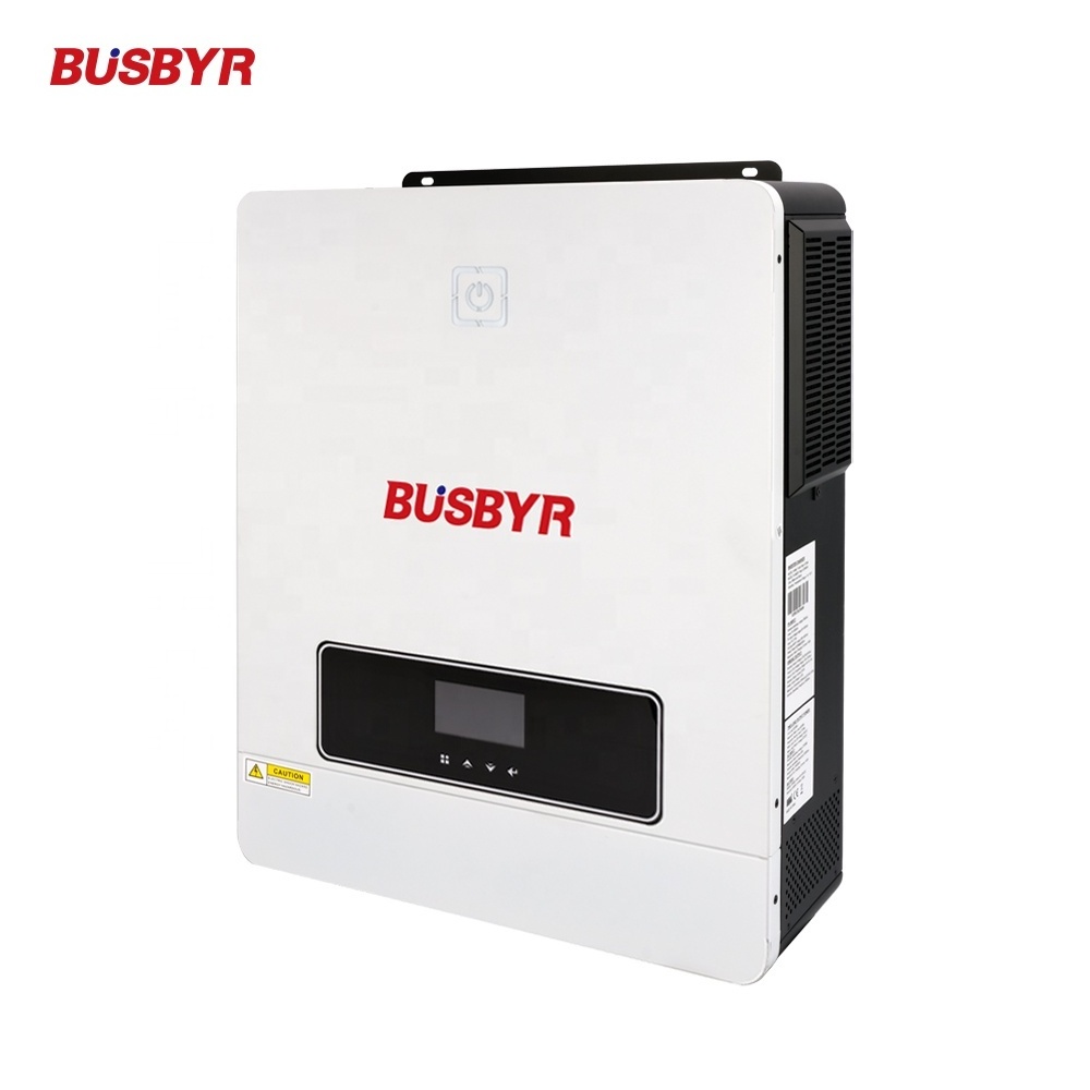 Busbyr Hot sale solar inverter 8kw 9kw 10kw 120A mppt charge controller on off grid hybrid solar inverter