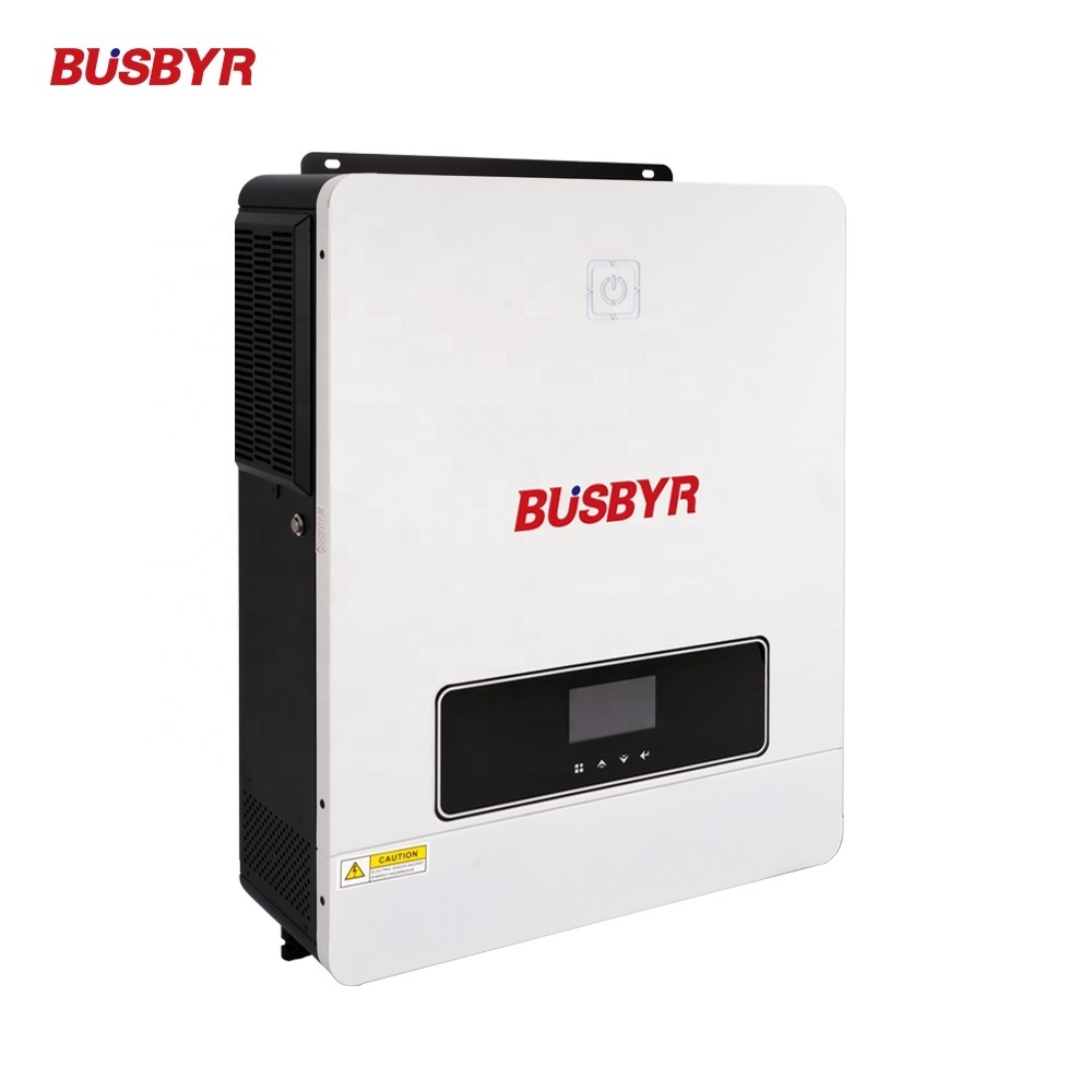 Busbyr Hot sale solar inverter 8kw 9kw 10kw 120A mppt charge controller on off grid hybrid solar inverter