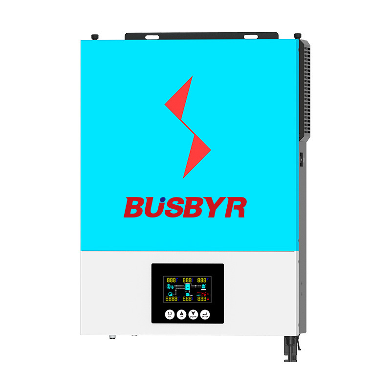 LCD display 3600w 4200w 6200w on off grid hybrid home inverter dc to ac pure sine power solar inverter for energy storage system