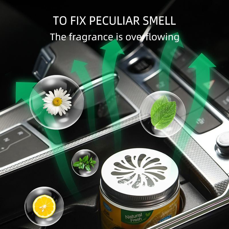 Car Gel aromatherapy machine solid car perfume car Air freshener deodorant