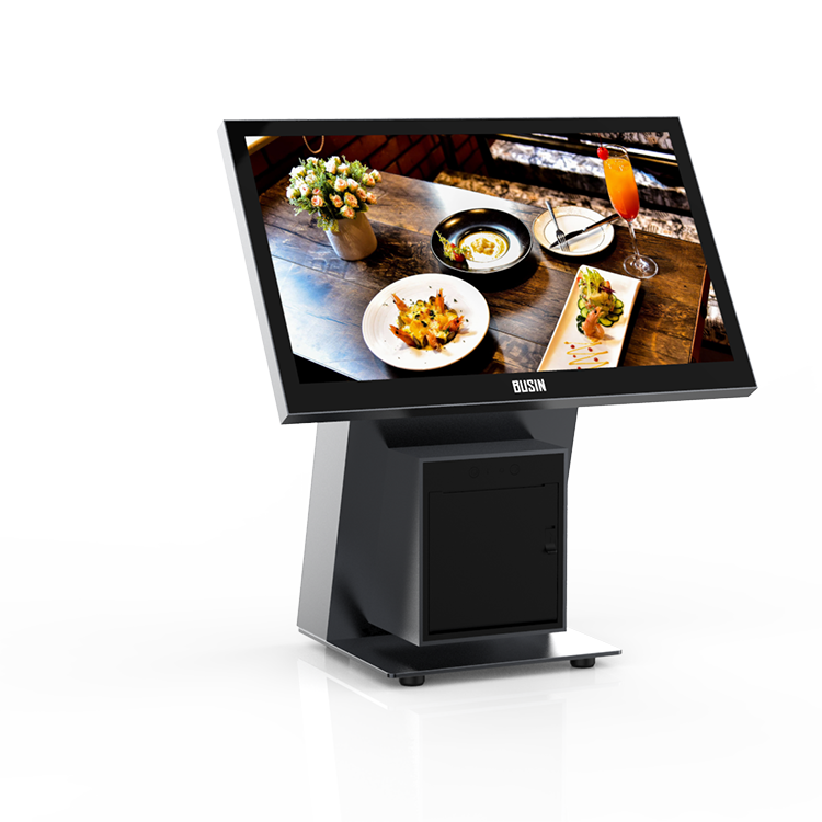 1920*1080 pixel capacitiva touch screen all in one pos system stainless steel pos hardware terminal cash register