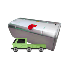 Truck and trailer accessories Customized Aluminium fuel diesel tanks for s cania accessories truck