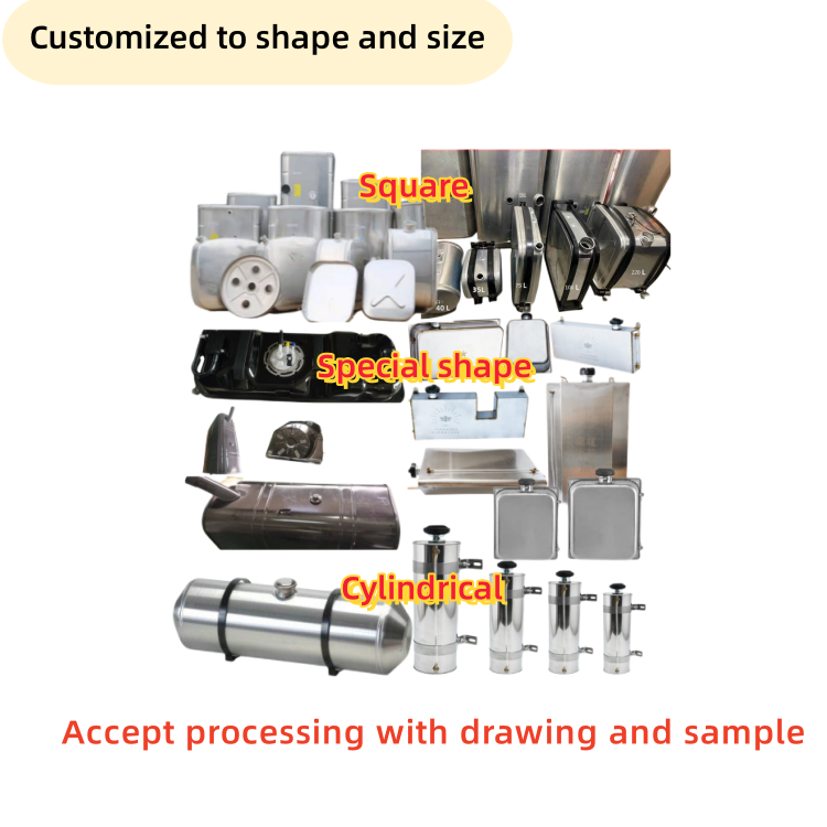 Trailer parts & accessories Universal Semi Truck Fuel Tank Fuel tank for refrigeration unit 500L 560x640x1530