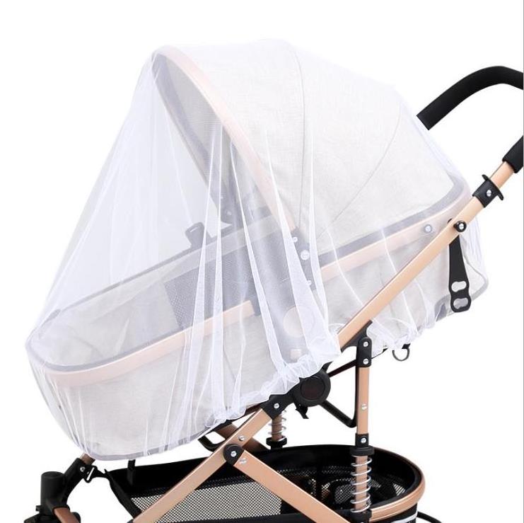 Stroller Accessories Universal baby buggy bed net zip-up Bed net infill umbrella bed net cover for children