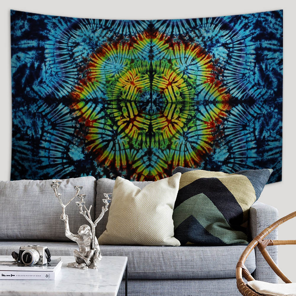 Buti  Custom printed hippie Decorative mandala tapestry wall hanging