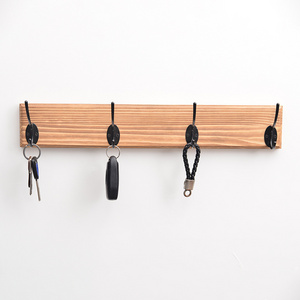 Multipurpose Holds a Variety of Items 4-Hook Rail for Entryway Bathroom Bedroom Closet Room Kitchen Wall Mounted Coat Rack