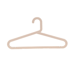 Light Color Flat Hanger Manufacturer Belt Light Weight Space Saving Hangers Adult Plastic Hanger