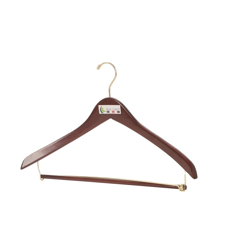 Alilbaba Wooden Hanger for Clothes Suit Coat Bar Anti Theft Best Sellers in 2020 China Wholesale buy cloth hanger