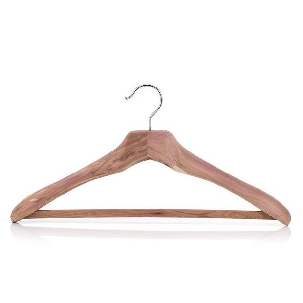 Extra Large Cedar Bar Hanger With Broad Shoulders