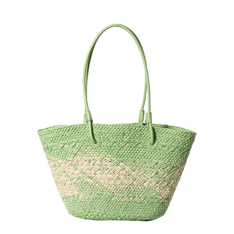 Fashion women's bag handmade beach ladies crossbody large straw bag women summer tote hand bags