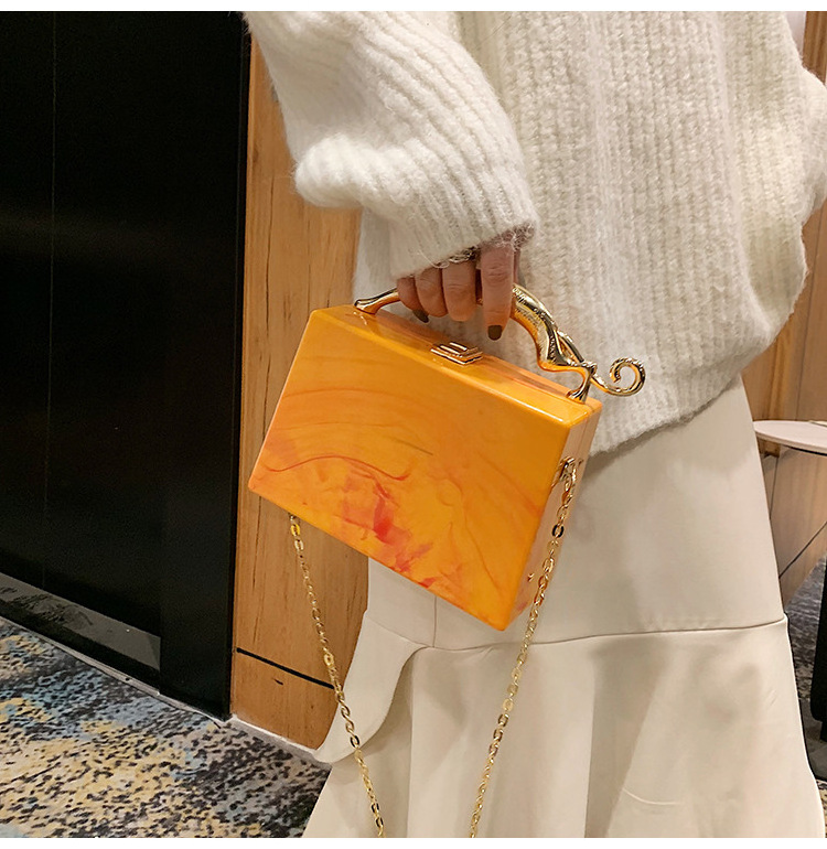 2023 Fashion Acrylic Clutch Bag For Women Handbag Wedding Box Purse and Hand Bag Candy Color Female Wallet Bolsa