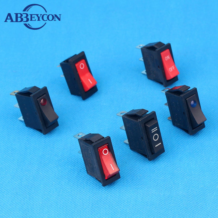 KCD5-101_ ON-OFF Wenzhou Liushi electrical rocker switch ON-OFF rocker switch