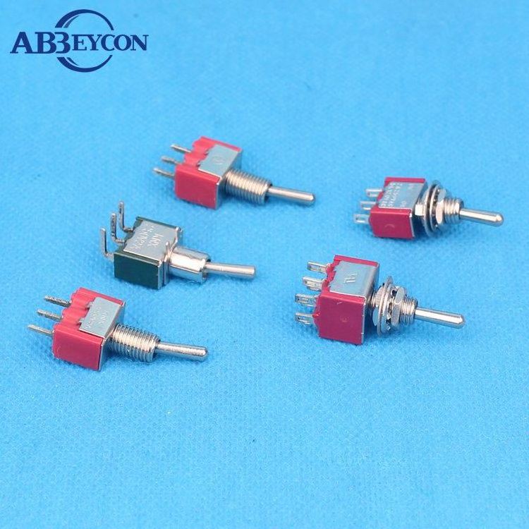 12/24v Toggle Switch Gold 2 Way Automotive Brass Waterproof , Marine ON-OFF Racing SPST Micro LED Carling Toggle Switches