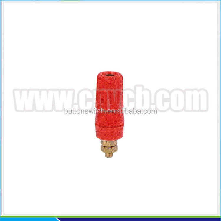 BP23 JS-101 Amplifier terminal  Red red spring loaded speaker terminal banana plug screw binding post