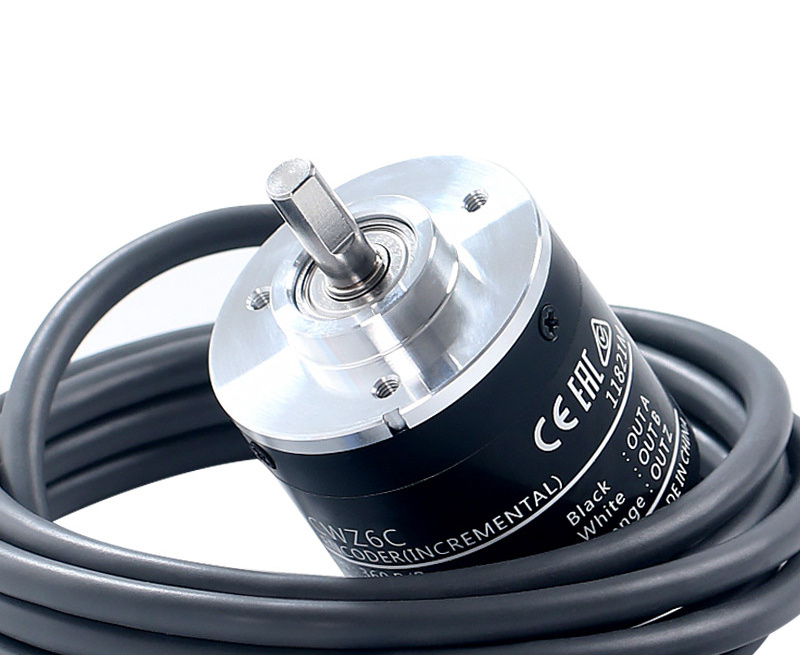 Incremental Rotary Encoder E6B2-CWZ6C CWZ5B CWZ3E CWZ1X 1024 100PPR OD 40mm Solid Shaft Rotary Encoder