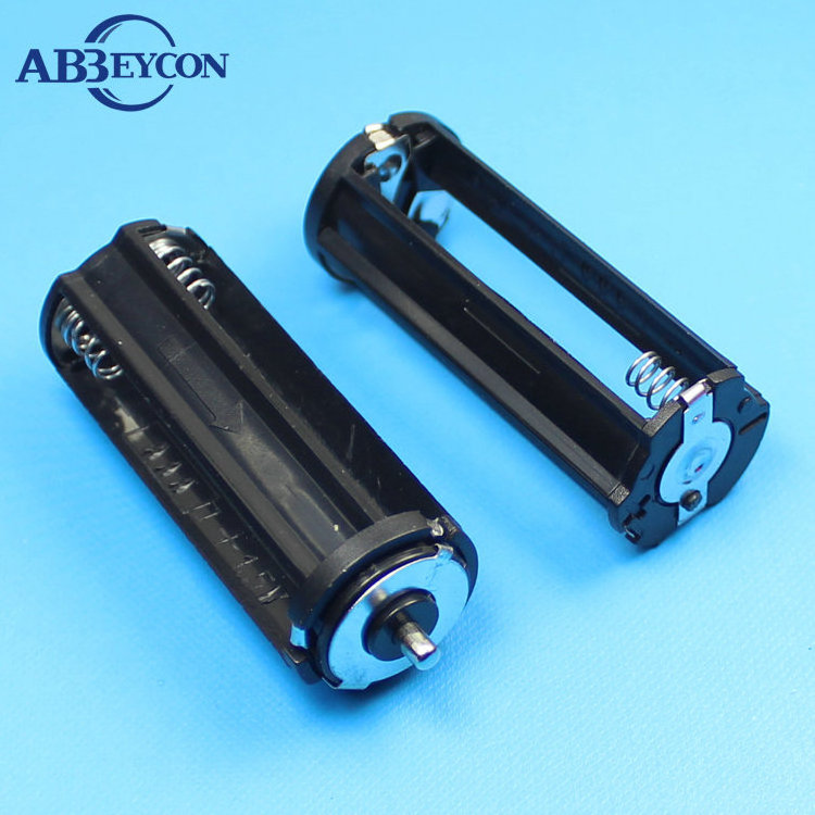 BH-029 Yueqing Abbeycon saftey battery holder with wire leads and cover mounting battery holder