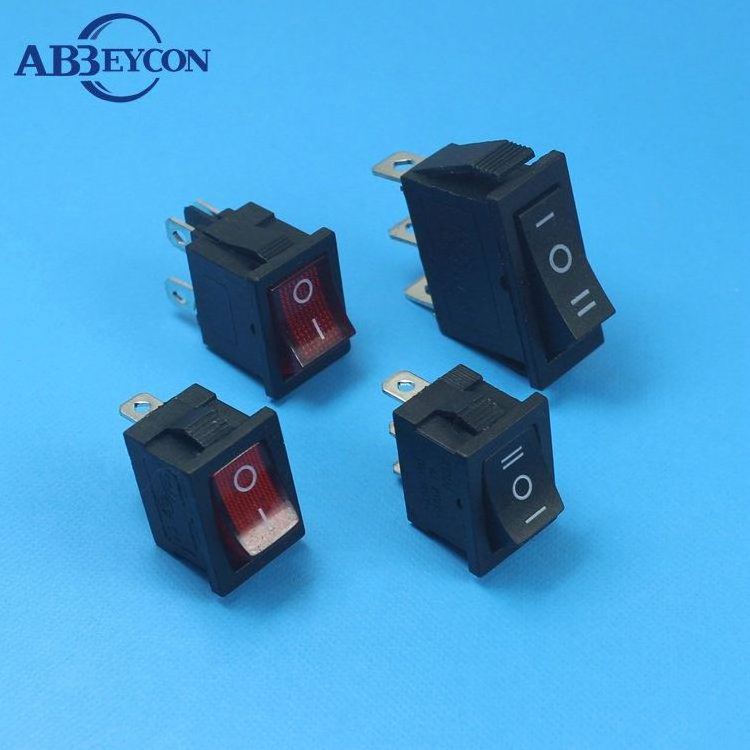 push button marine rocker switches 20A 12V car boat 4 way LED switch panel electrical water level control float switch