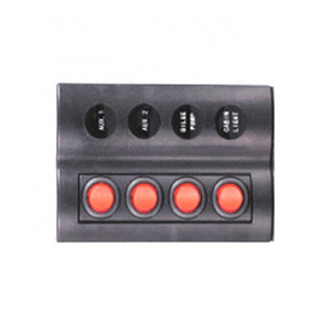 Famous Brand Waterproof On Off LED Light Rocker Switch Control 24 V Automotive Marine Boat Panel 12V LED Light Rocker Switch