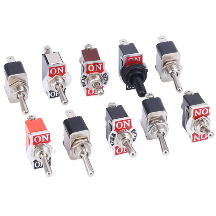 MTS-202-C4 4pin bent terminal DPDT PC solder terminal switch for machine 2 way toggle switch