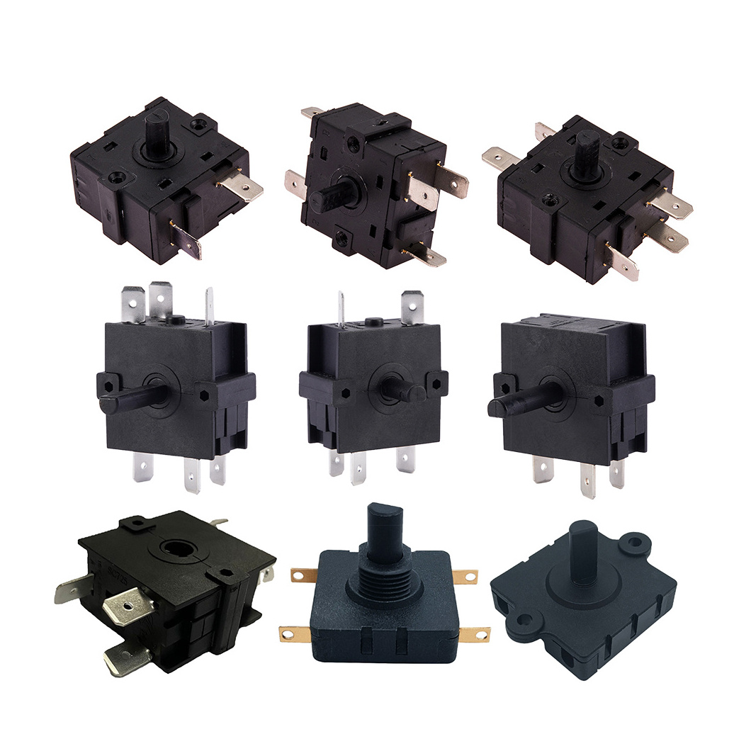 2position Black Pull switch 250V 16A 1P1T electric fan Rotary Switch on-off fan contral Rotary switch