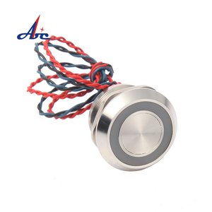 Stainless steel pushbutton switch ATEX Piezo switches IP69K Apem illuminated Switch