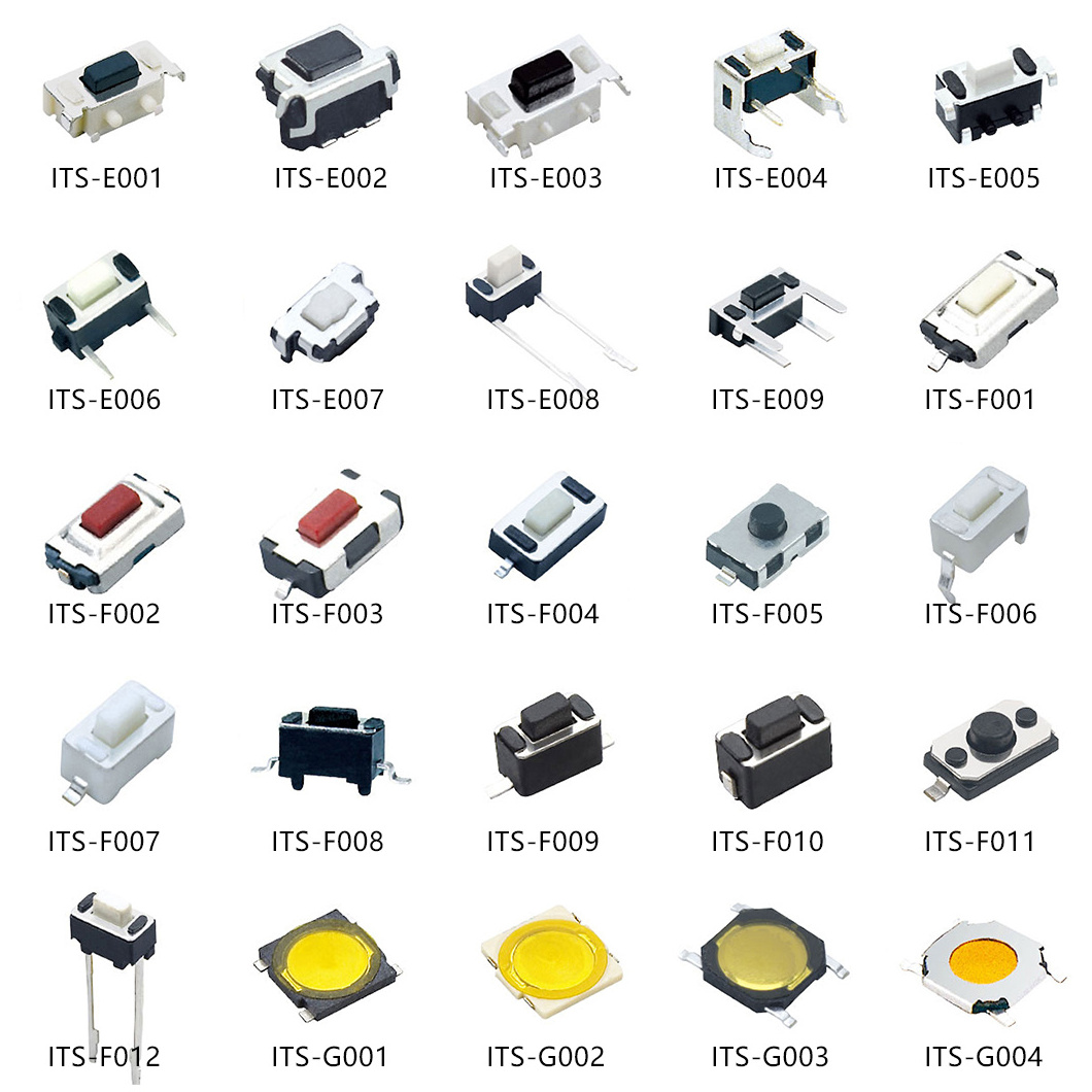 3x4mm micro tact switches suppliers tact switch for toy silent tact switch