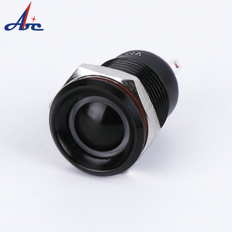 4pin 12mm momentary blacking housing illuminated mini push button switch