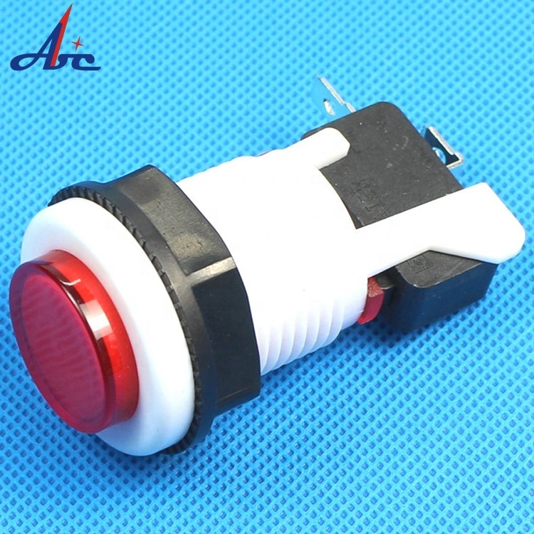 27mm Mounting Plastic Momentary Arcade PBS-29 Game Machine Switch Micro Push Button