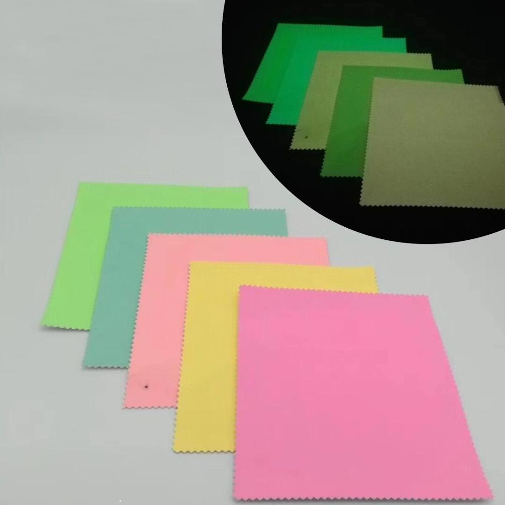 Glow In The Dark PU Leather Product For Shoes Fabric