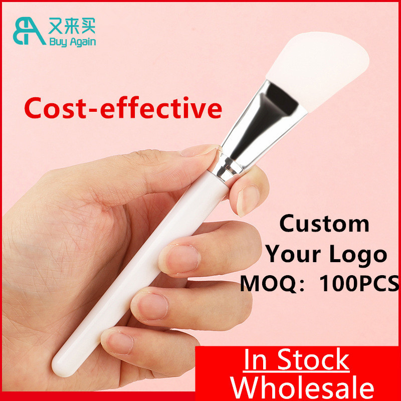 Wholesale Custom logo silicone face Masking applicator skin care skincare beauty tool vegan body facial Silicone Face Mask Brush