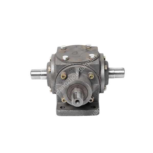 Gearbox T-type L-type right angle reversing reducer agricultural machinery accessories gearbox